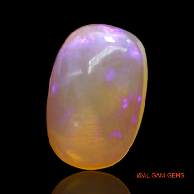 5.00 Cts Natural Australian Fire Opal Loose Gemstone Oval Cabochon 16x11x4 mm AC-137
