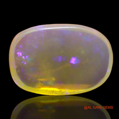5.00 Cts Natural Australian Fire Opal Loose Gemstone Oval Cabochon 16x11x4 mm AC-137
