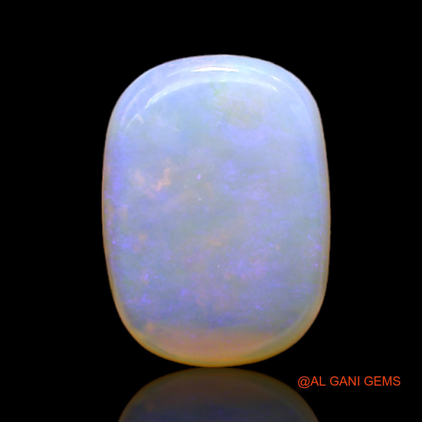 5.00 Cts Natural Australian Fire Opal Loose Gemstone Oval Cabochon 15x11x4 mm AC-138