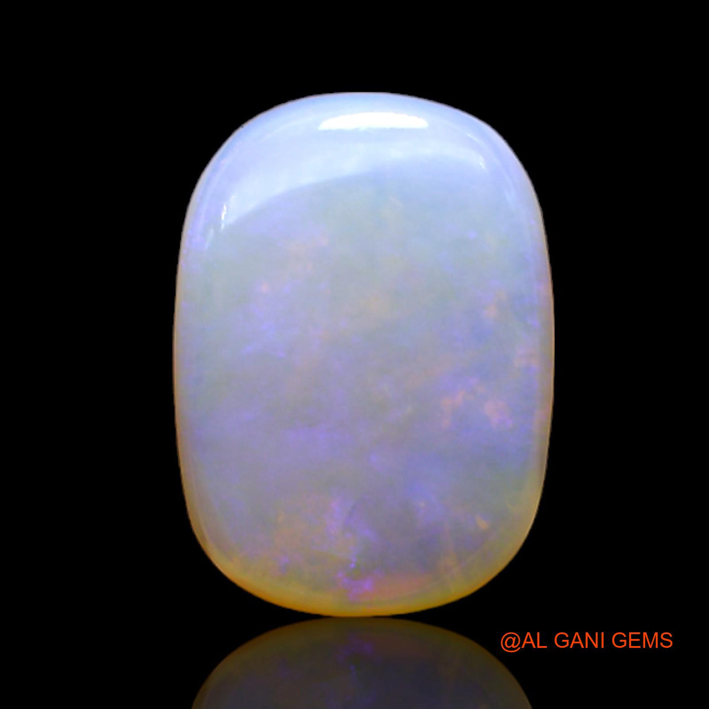 5.00 Cts Natural Australian Fire Opal Loose Gemstone Oval Cabochon 15x11x4 mm AC-138
