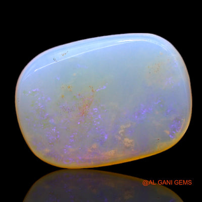 5.00 Cts Natural Australian Fire Opal Loose Gemstone Oval Cabochon 15x11x4 mm AC-138