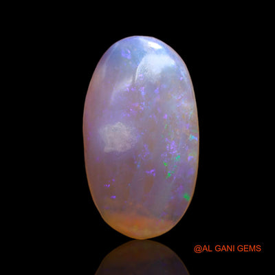7.00 Cts Natural Australian Fire Opal Loose Gemstone Oval Cabochon 22x13x4 mm AC-13