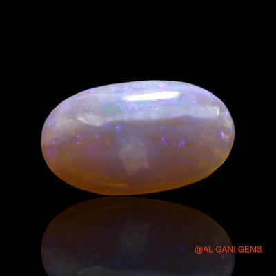 7.00 Cts Natural Australian Fire Opal Loose Gemstone Oval Cabochon 22x13x4 mm AC-13