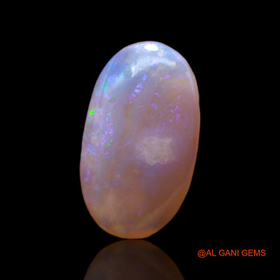 7.00 Cts Natural Australian Fire Opal Loose Gemstone Oval Cabochon 22x13x4 mm AC-13