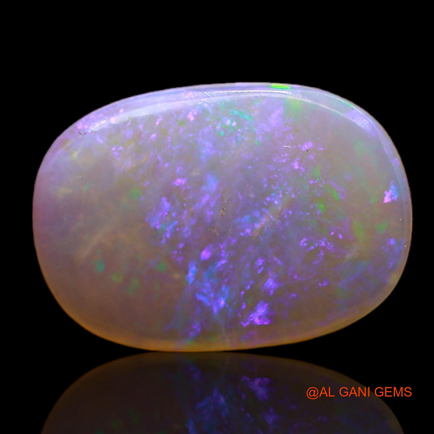 3.00 Cts Natural Australian Fire Opal Loose Gemstone Oval Cabochon 16x11x2 mm AC-142
