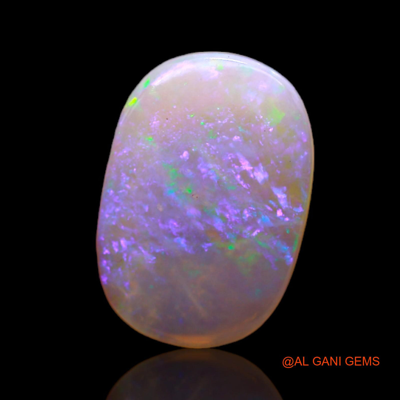 3.00 Cts Natural Australian Fire Opal Loose Gemstone Oval Cabochon 16x11x2 mm AC-142