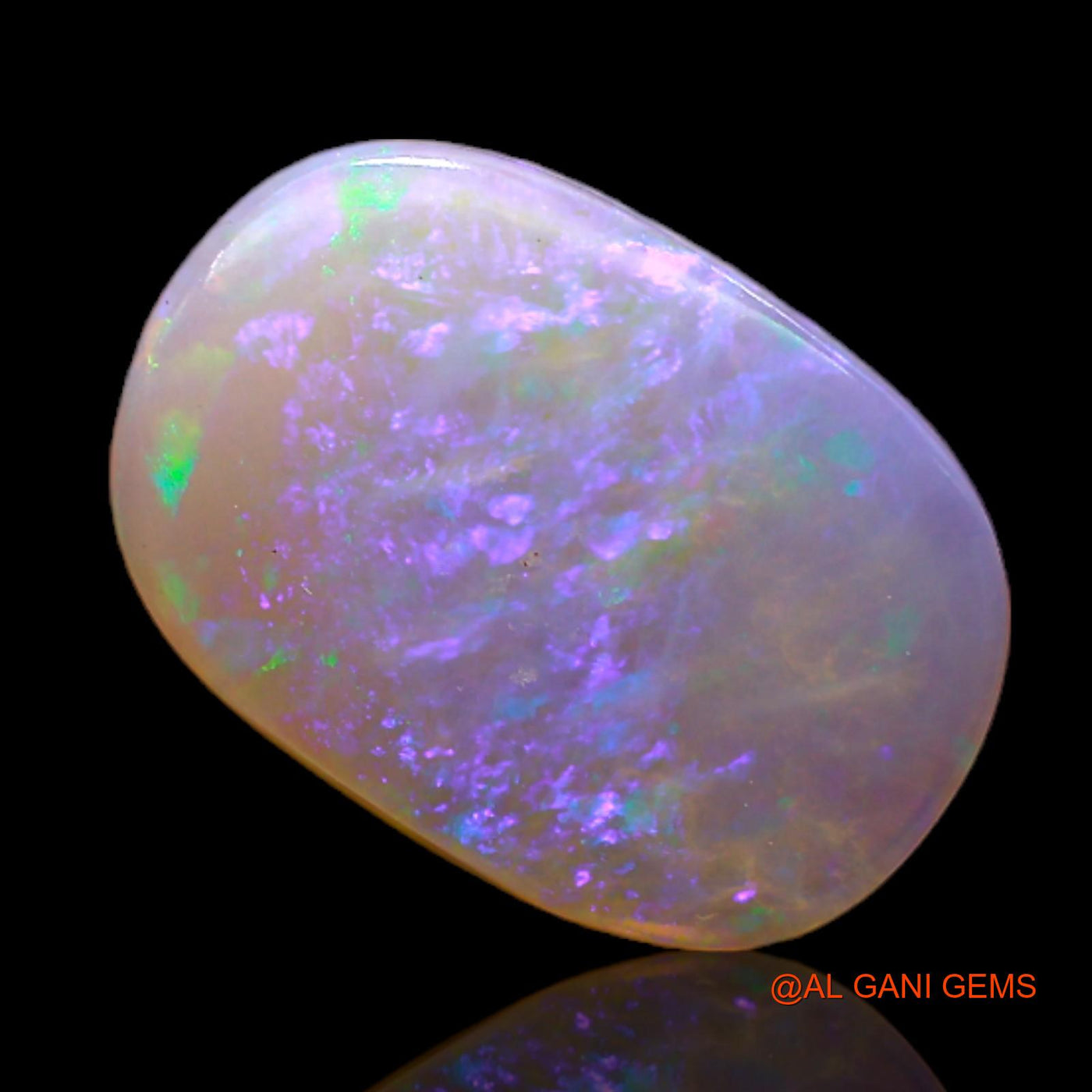 3.00 Cts Natural Australian Fire Opal Loose Gemstone Oval Cabochon 16x11x2 mm AC-142