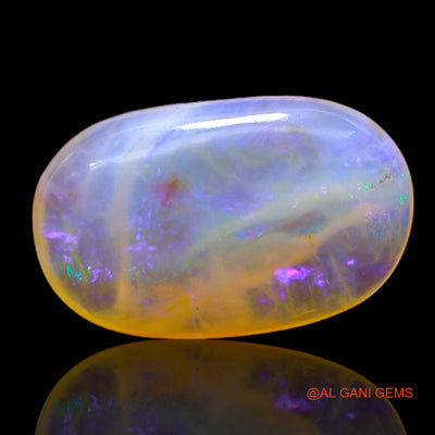 5.00 Cts Natural Australian Fire Opal Loose Gemstone Oval Cabochon 17x10x4 mm AC-144