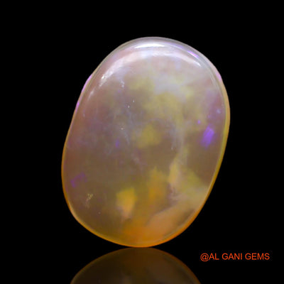 7.00 Cts Natural Australian Fire Opal Loose Gemstone Oval Cabochon 16x12x5 mm AC-145