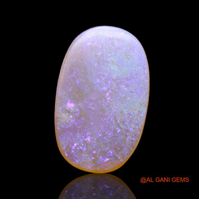 Natural Untreated Fire Opal Loose Gemstone Oval Cabochon From Australia 4.00 Cts 16x10x3 mm AC-146