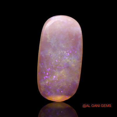 3.00 Cts Natural Australian Fire Opal Loose Gemstone Oval Cabochon 18x9x3 mm AC-147