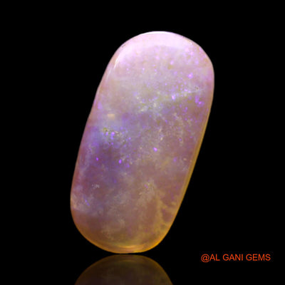 3.00 Cts Natural Australian Fire Opal Loose Gemstone Oval Cabochon 18x9x3 mm AC-147