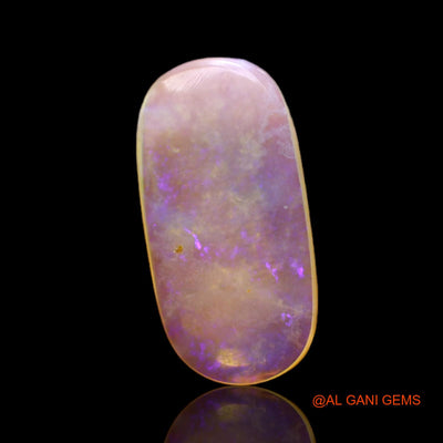 3.00 Cts Natural Australian Fire Opal Loose Gemstone Oval Cabochon 18x9x3 mm AC-147