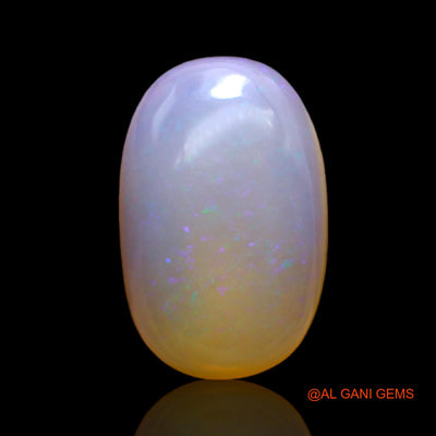 6.00 Cts Unheated Australian Fire Opal Loose Gemstone Oval Cabochon Natural 16x11x5 mm AC-148