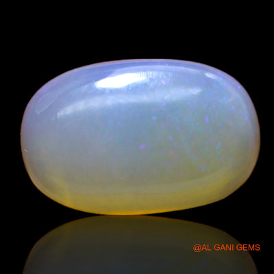 6.00 Cts Unheated Australian Fire Opal Loose Gemstone Oval Cabochon Natural 16x11x5 mm AC-148