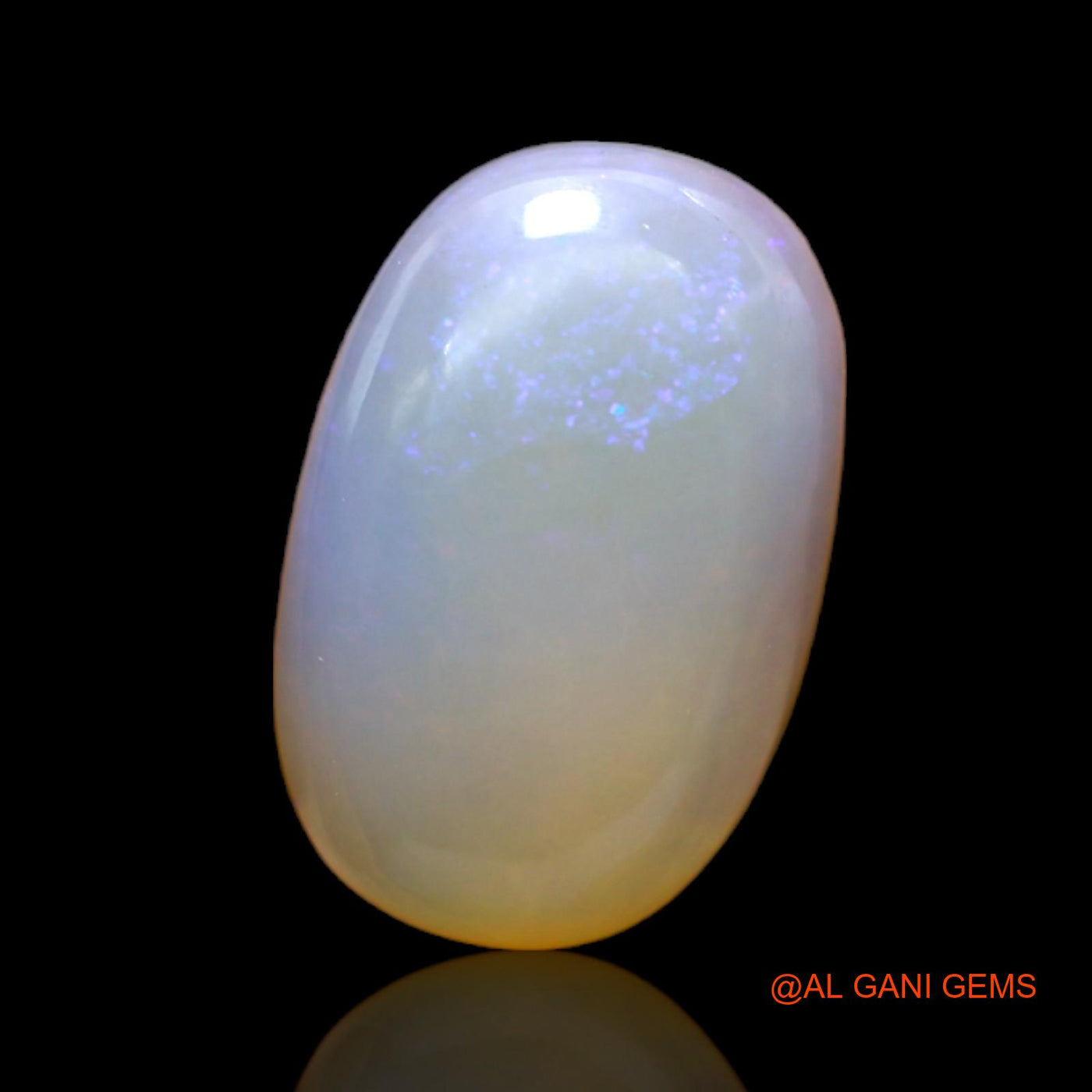 6.00 Cts Unheated Australian Fire Opal Loose Gemstone Oval Cabochon Natural 16x11x5 mm AC-148