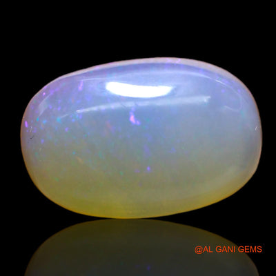 6.00 Cts Unheated Australian Fire Opal Loose Gemstone Oval Cabochon Natural 16x11x5 mm AC-148