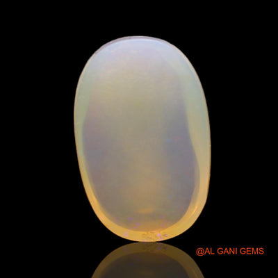 6.00 Cts Unheated Australian Fire Opal Loose Gemstone Oval Cabochon Natural 16x11x5 mm AC-148