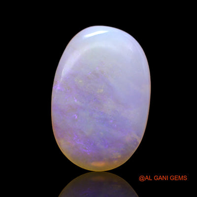 7.00 Cts Natural Australian Fire Opal Loose Gemstone Oval Cabochon 20x13x3 mm AC-14
