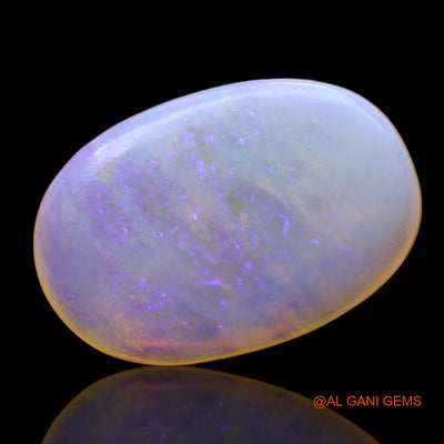 7.00 Cts Natural Australian Fire Opal Loose Gemstone Oval Cabochon 20x13x3 mm AC-14