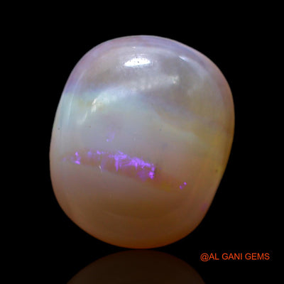 7.00 Cts Natural Australian Fire Opal Loose Gemstone Oval Cabochon 15x12x6 mm AC-153