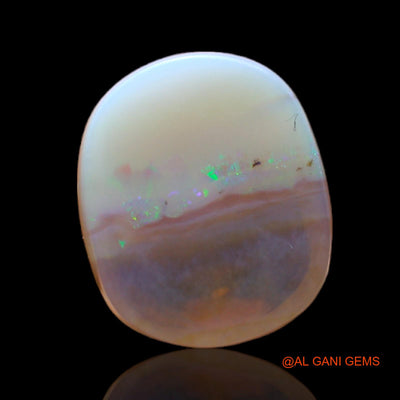 7.00 Cts Natural Australian Fire Opal Loose Gemstone Oval Cabochon 15x12x6 mm AC-153