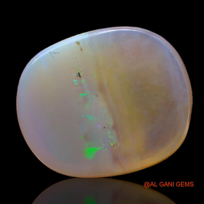 7.00 Cts Natural Australian Fire Opal Loose Gemstone Oval Cabochon 15x12x6 mm AC-153