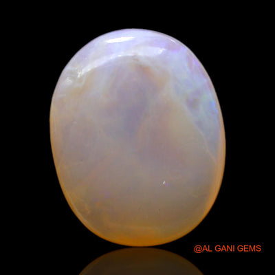 Natural Fire Opal Gemstone 6.00 Cts Loose Oval Cabochon From Australia 15x12x5 mm AC-154