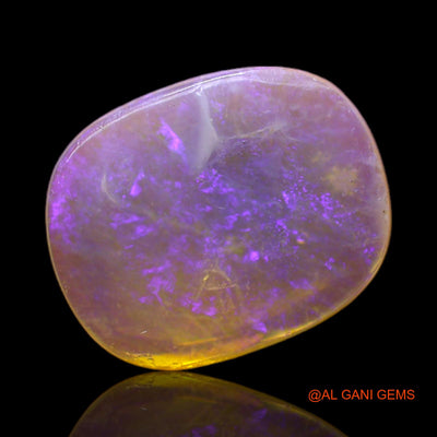 Natural Fire Opal Gemstone 5.00 Cts Loose Oval Cabochon From Australia 15x12x4 mm AC-155