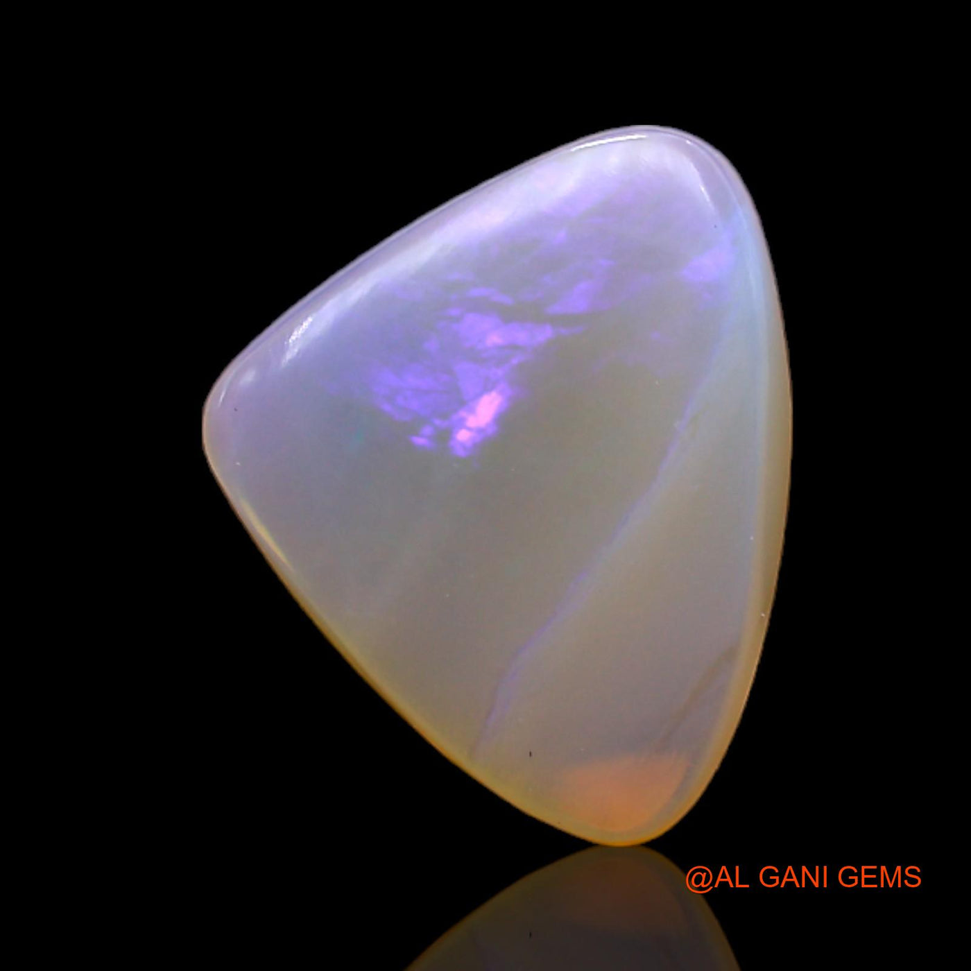 Natural Fire Opal Gemstone 5.00 Cts Loose Oval Cabochon From Australia 15x12x4 mm AC-156