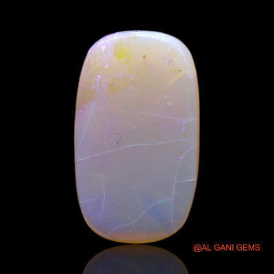 3.00 Cts Unheated Australian Fire Opal Loose Gemstone Oval Cabochon Natural 16x9x2 mm AC-158