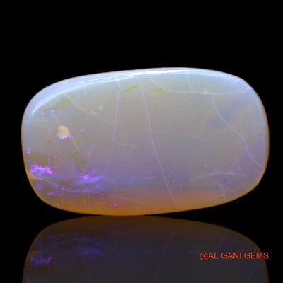 3.00 Cts Unheated Australian Fire Opal Loose Gemstone Oval Cabochon Natural 16x9x2 mm AC-158