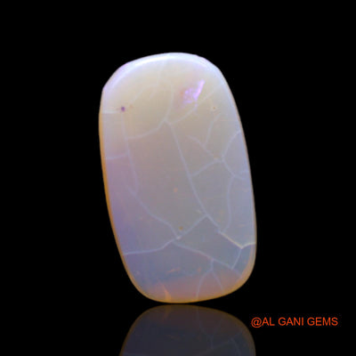 3.00 Cts Unheated Australian Fire Opal Loose Gemstone Oval Cabochon Natural 16x9x2 mm AC-158