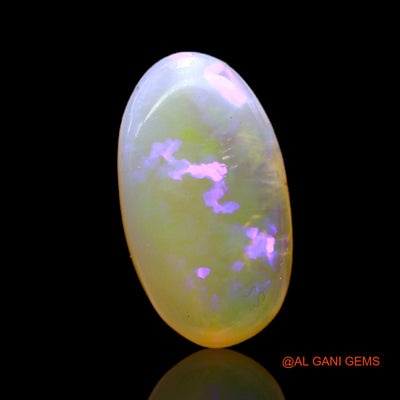5.00 Cts Natural Australian Fire Opal Loose Gemstone Oval Cabochon 17x9x4 mm AC-159