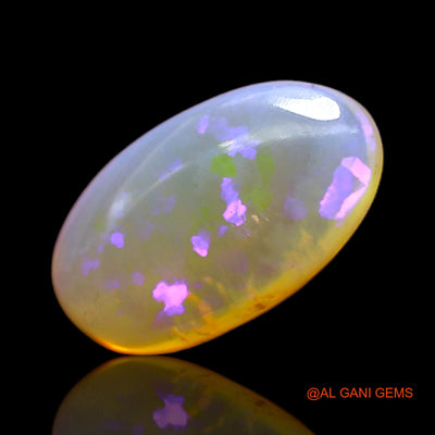 5.00 Cts Natural Australian Fire Opal Loose Gemstone Oval Cabochon 17x9x4 mm AC-159