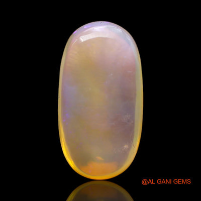 Natural Untreated Fire Opal Loose Gemstone Oval Cabochon From Australia 9.00 Cts 20x11x6 mm AC-15