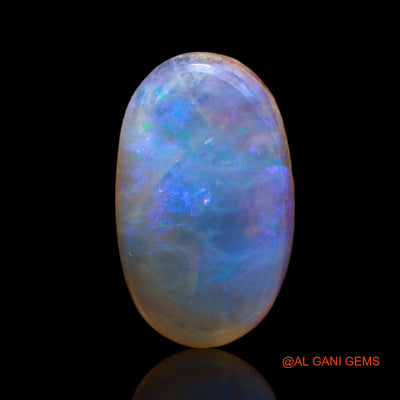 Natural Fire Opal Gemstone 5.00 Cts Loose Oval Cabochon From Australia 16x10x4 mm AC-162