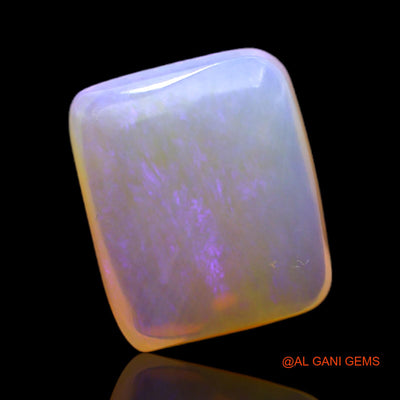 5.00 Cts Natural Australian Fire Opal Loose Gemstone Square Cabochon 13x11x5 mm AC-163