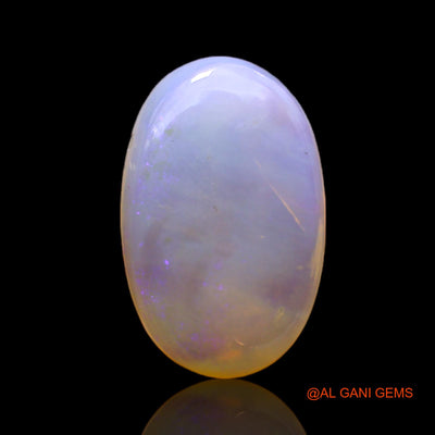 Natural Untreated Fire Opal Loose Gemstone Fancy Cabochon From Australia 6.00 Cts 16x10x5 mm AC-164