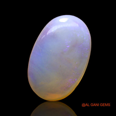 Natural Untreated Fire Opal Loose Gemstone Fancy Cabochon From Australia 6.00 Cts 16x10x5 mm AC-164