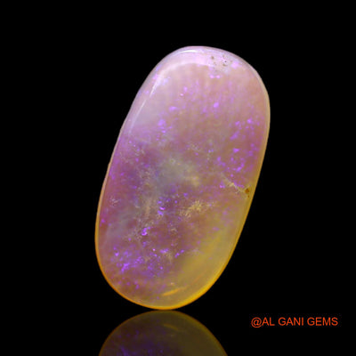 3.00 Cts Natural Australian Fire Opal Loose Gemstone Oval Cabochon 16x9x3 mm AC-165