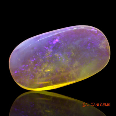 3.00 Cts Natural Australian Fire Opal Loose Gemstone Oval Cabochon 16x9x3 mm AC-165