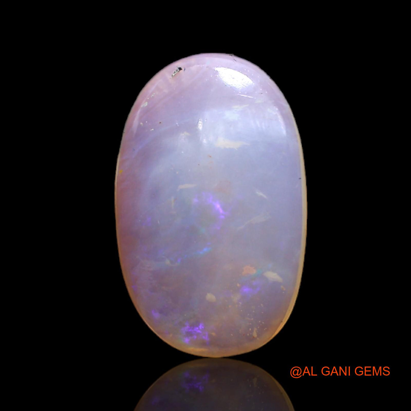 3.00 Cts Natural Australian Fire Opal Oval Cabochon Loose Gemstone For Jewelry 16x10x3 mm AC-166