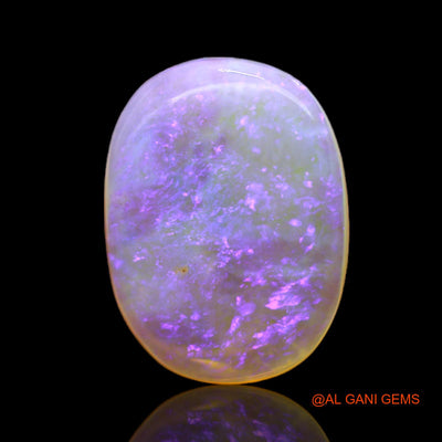 4.00 Cts Natural Australian Fire Opal Loose Gemstone Oval Cabochon 15x11x3 mm AC-168
