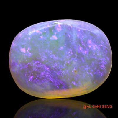 4.00 Cts Natural Australian Fire Opal Loose Gemstone Oval Cabochon 15x11x3 mm AC-168