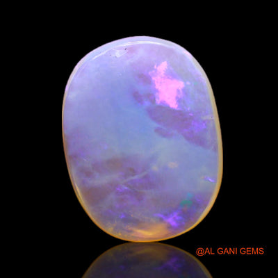 4.00 Cts Natural Australian Fire Opal Loose Gemstone Oval Cabochon 15x11x3 mm AC-168