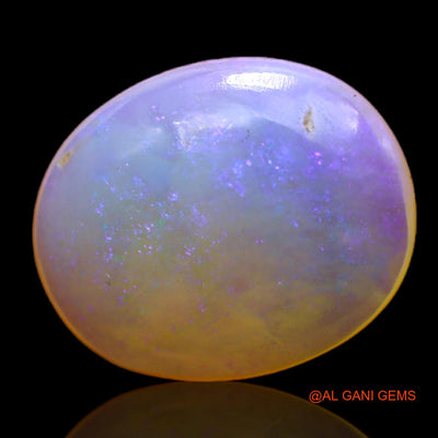 4.00 Cts Natural Australian Fire Opal Oval Cabochon Loose Gemstone For Jewelry 15x12x4 mm AC-169