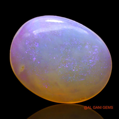 4.00 Cts Natural Australian Fire Opal Oval Cabochon Loose Gemstone For Jewelry 15x12x4 mm AC-169
