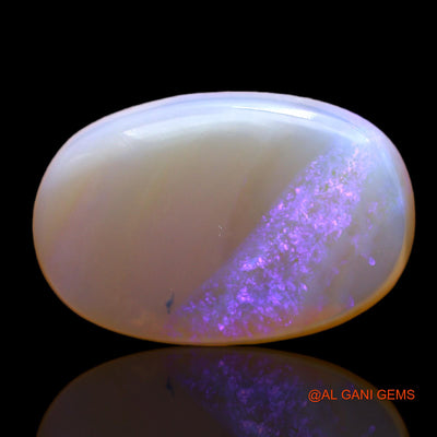Natural Untreated Fire Opal Loose Gemstone Oval Cabochon From Australia 10.00 Cts 20x13x5 mm AC-16