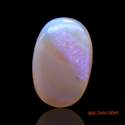 Natural Untreated Fire Opal Loose Gemstone Oval Cabochon From Australia 10.00 Cts 20x13x5 mm AC-16